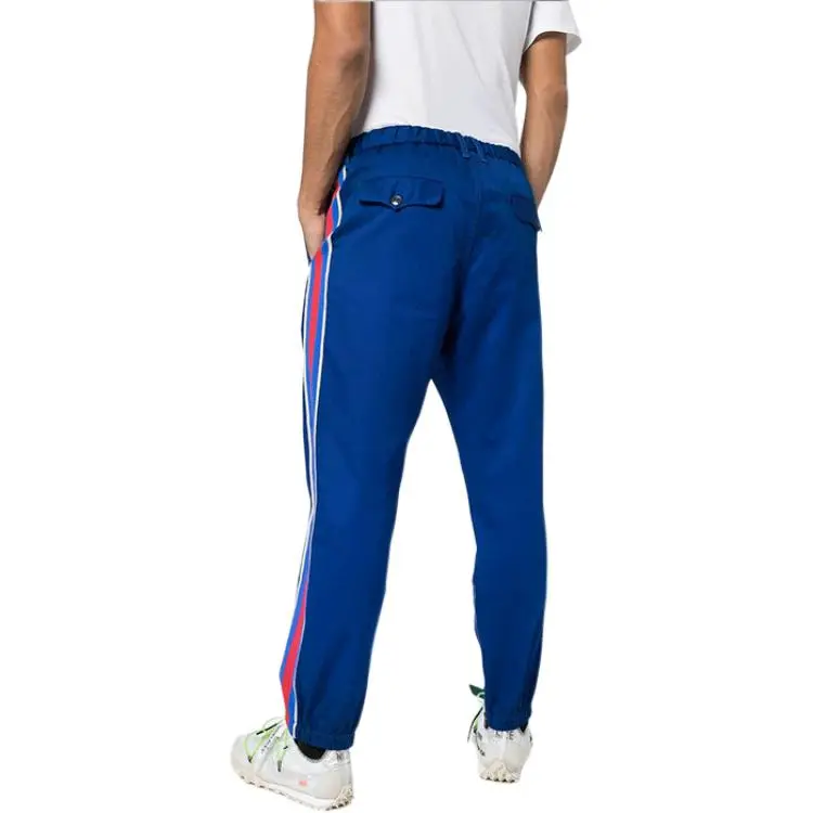 GUCCI SS21 Knitted Sweatpants Men's Blue-2