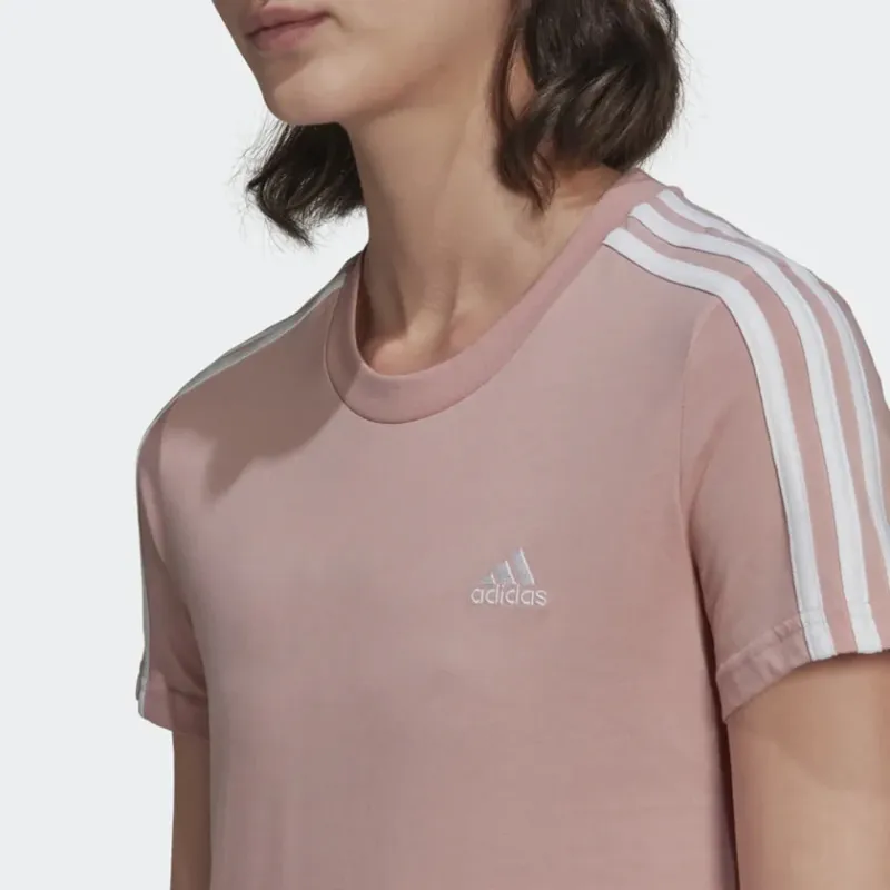 Adidas Essential T Shirts Women's Pink-5