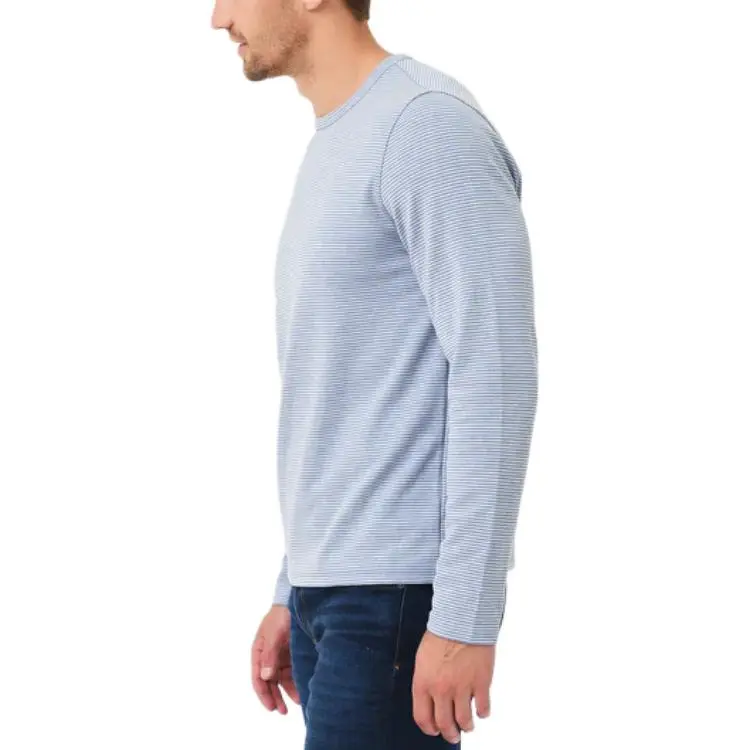 VINCE T-Shirts Men Blue-2
