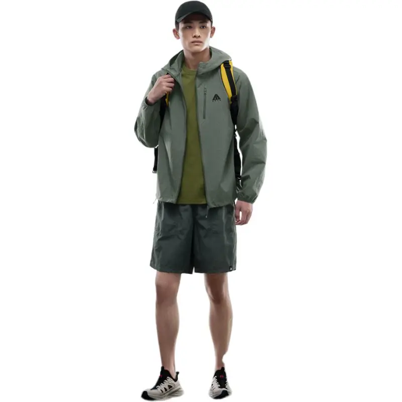 Anta Outdoor Collection Jackets Coats Men's Washing Seaweed Green-1