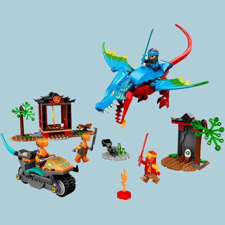 LEGO Phantom Ninja Collection Temple Of Flying Dragon Building Blocks 161pcs 71759-2