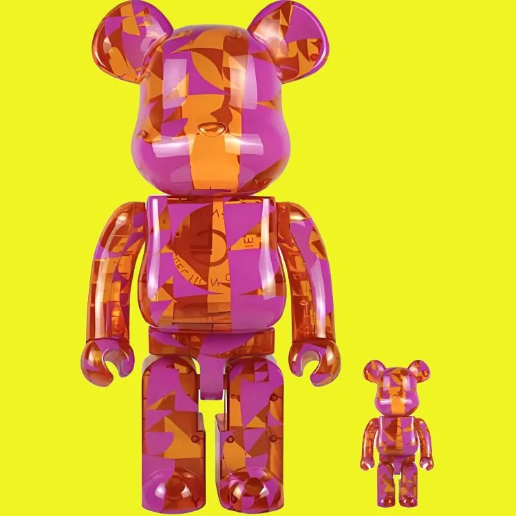 BE@RBRICK x GALERIES LAFAYETTE Galeries Lafayette, First Limited Collaboration, Transparent 100%400%-1