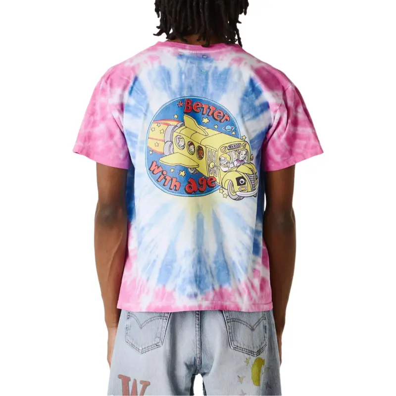 Better With Age Frizzle Tie Dye T shirt-1