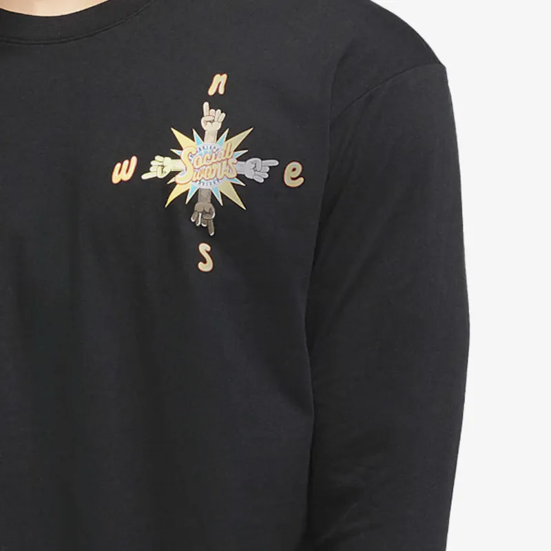 Jordan Sweatshirts Men Black-4