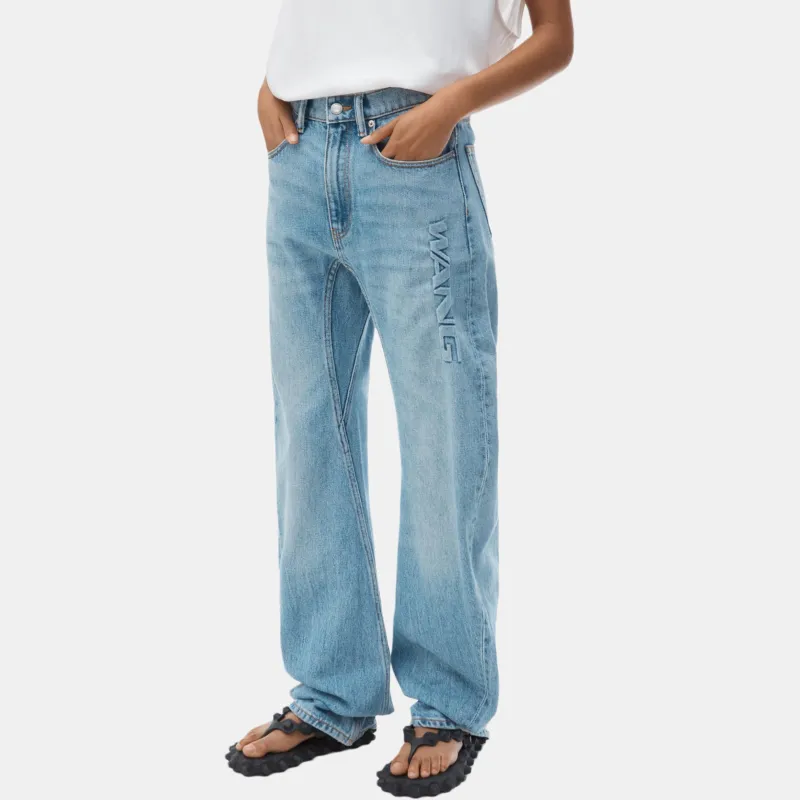 Alexander Wang Logo embossed Jeans-2