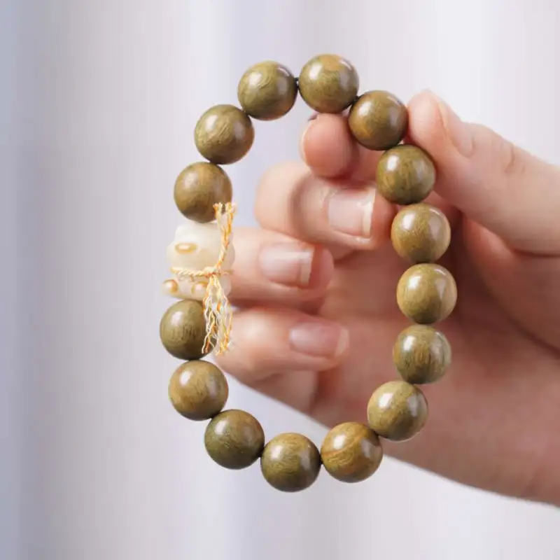 Lordship Green Sandalwood Bracelets Unisex-9