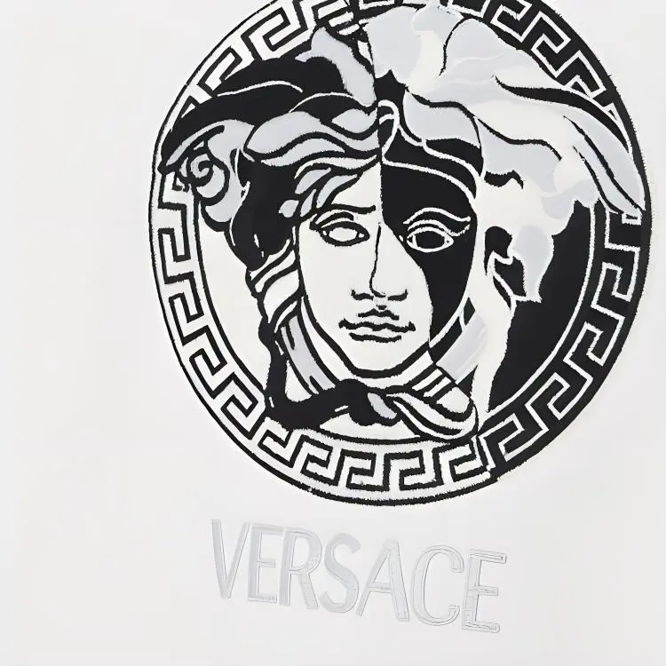 VERSACE Sweatshirts Men White-6