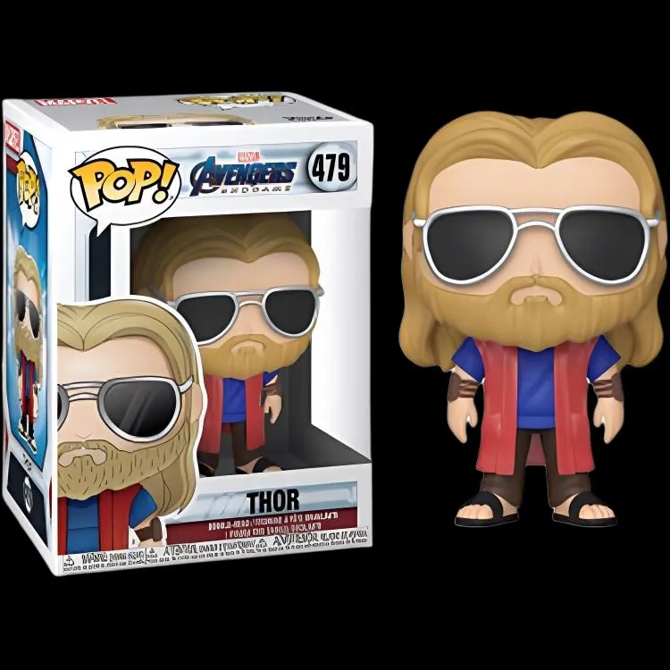 Funko Pop! Marvel Avengers Endgame Casual Thor Figure #479-2