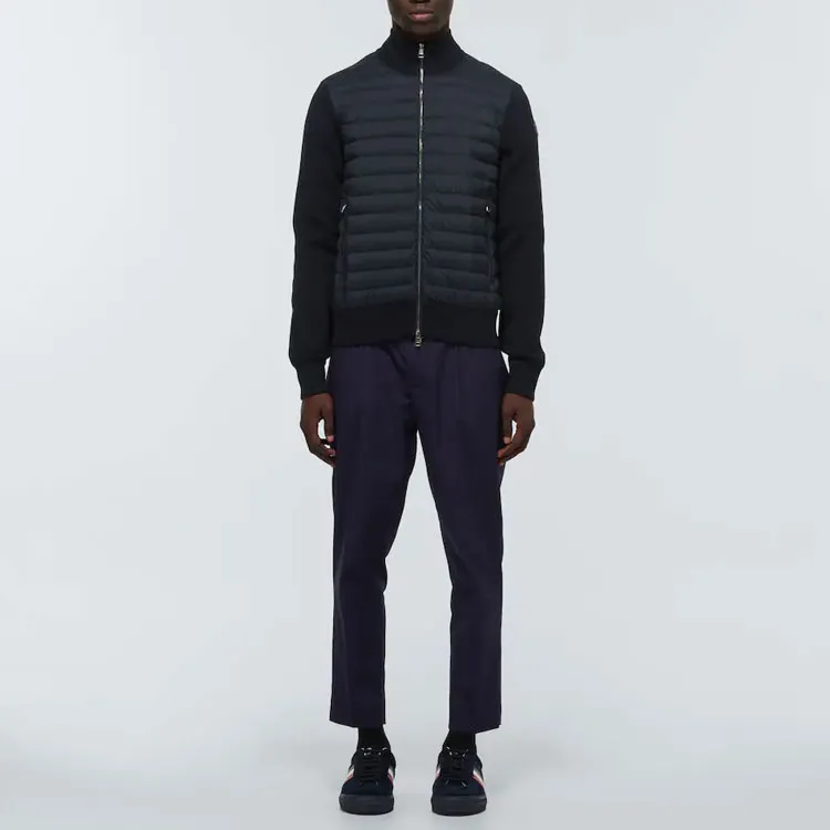 Moncler Jackets Men Navy Blue-1