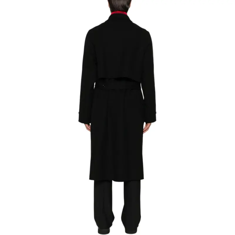 GUCCI Collared Button Up Coat-3