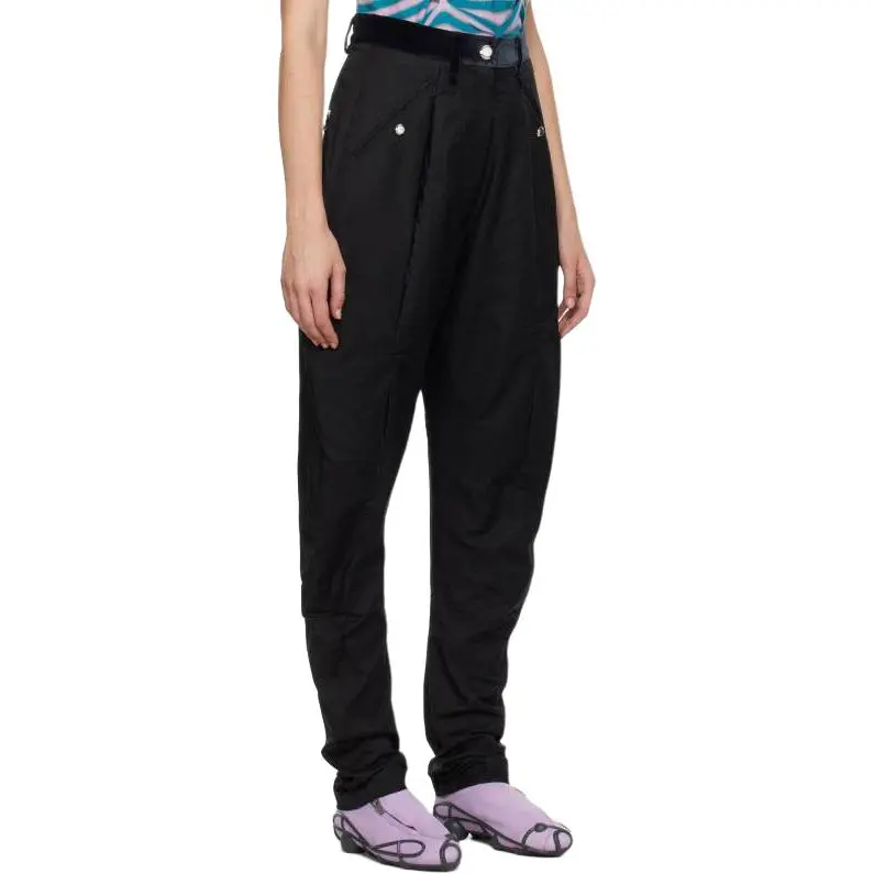 KIKO KOSTADINOV Chasseur Trouser 'Matte Black/Graphite Grey'-3