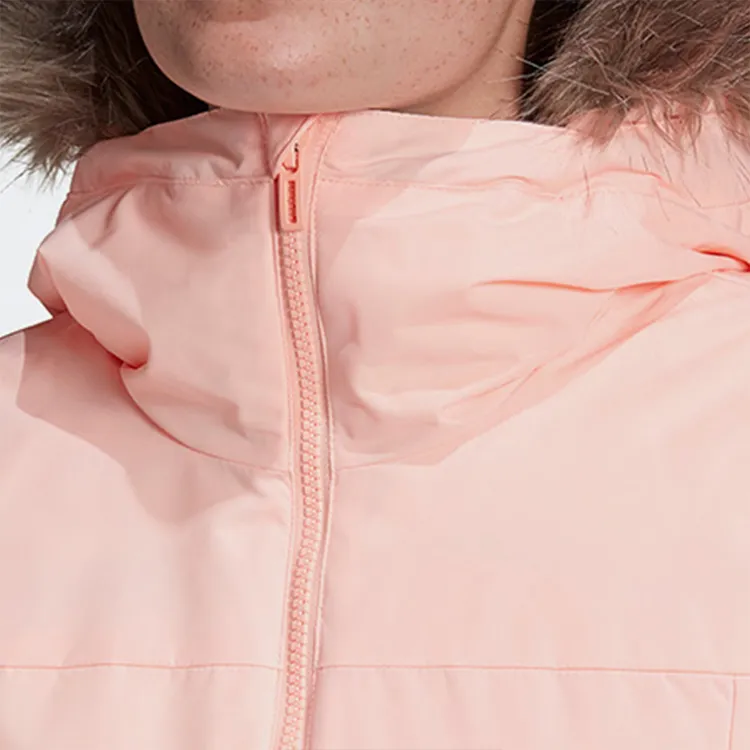 Adidas Parka Coats Women's Pink-4