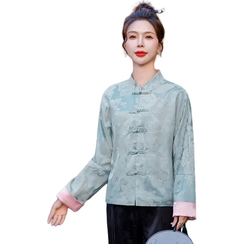 Yi Mengyuan Cropped Coats Women's-4