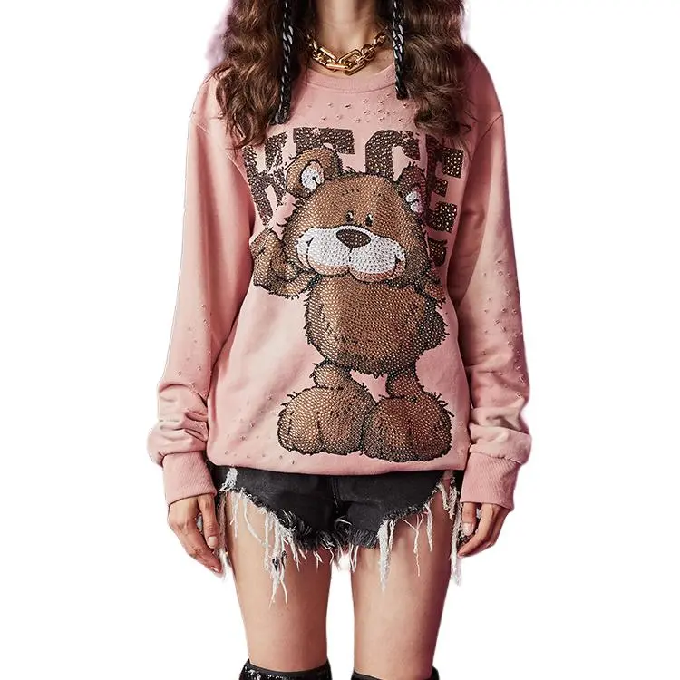 TCH Sweatshirts Unisex Pink-3