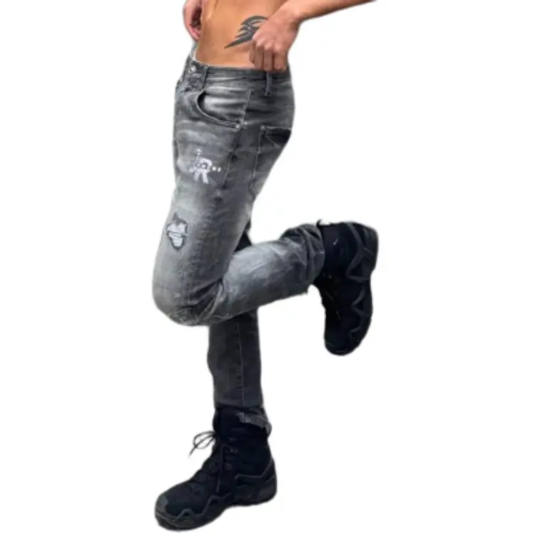 JOHN RICHMOND SS24 Jeans Men's Gray-2