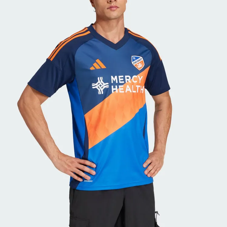 Adidas Free Shipping With AdiClub Fc Cincinnati 25/26 Home Jersey-5