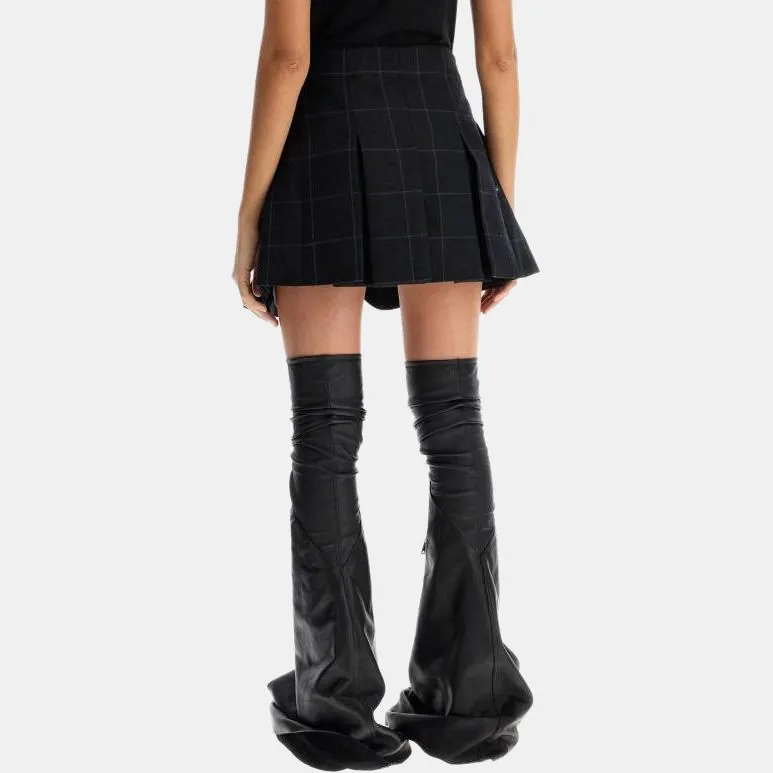 Sacai Layered design Pleat detail Shorts-2