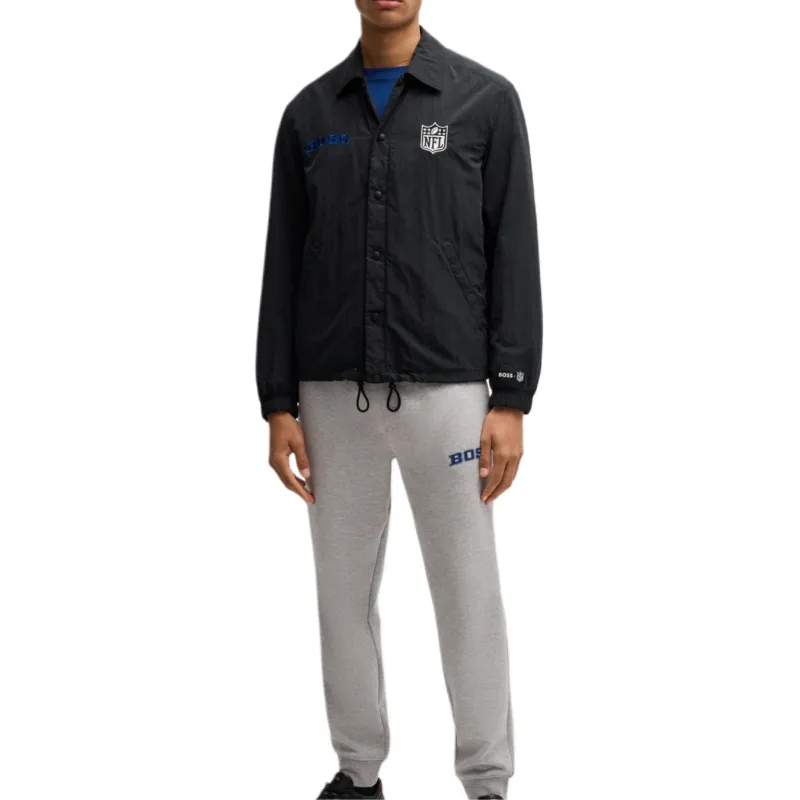 HUGO BOSS x NFL Jackets Coats Men's Black-3
