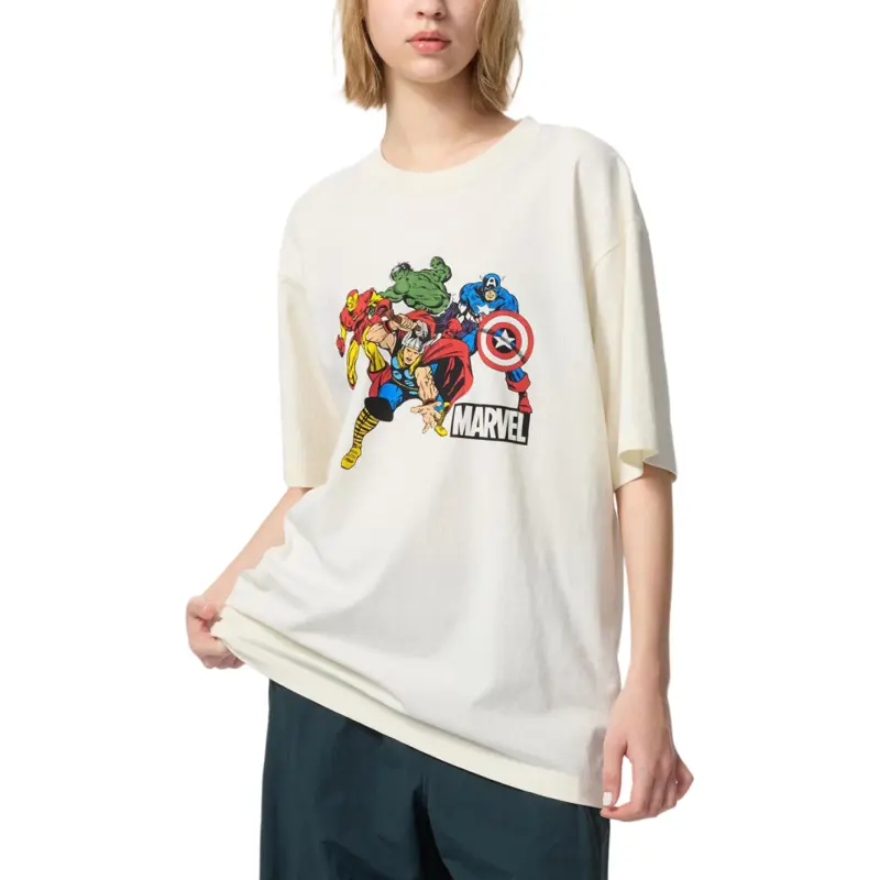 UNIQLO x MANWEI,LIANMINGKUAN SS25 T Shirt Unisex Ecru-1