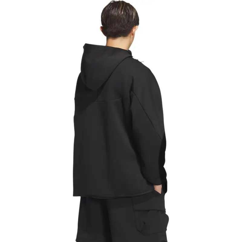 Adidas FOS Collection Hooded Jacket Unisex Black/Bright White-2