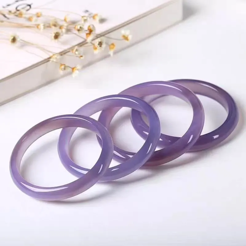 JUNWEN Chalcedony Bangles Women's-4