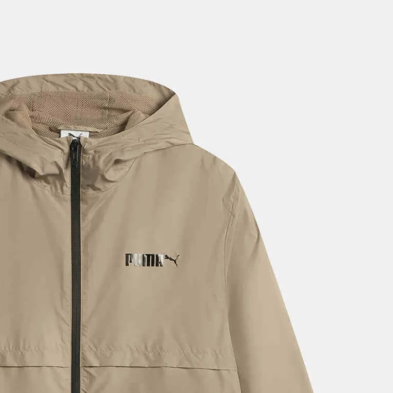 PUMA ESSWINDBREAKER Jackets Coats Unisex Brown-2