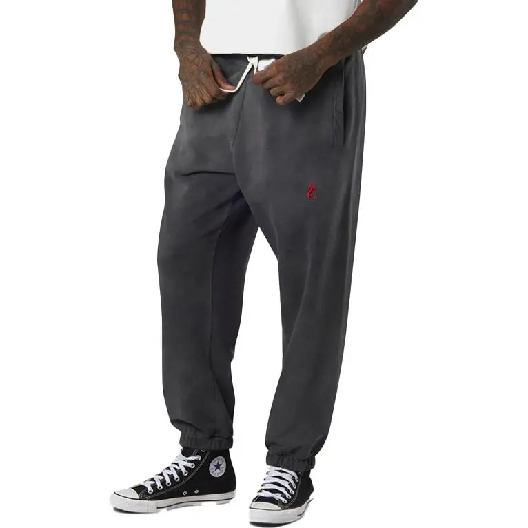 Vision Of Super Embroidered flame Track Pants-1