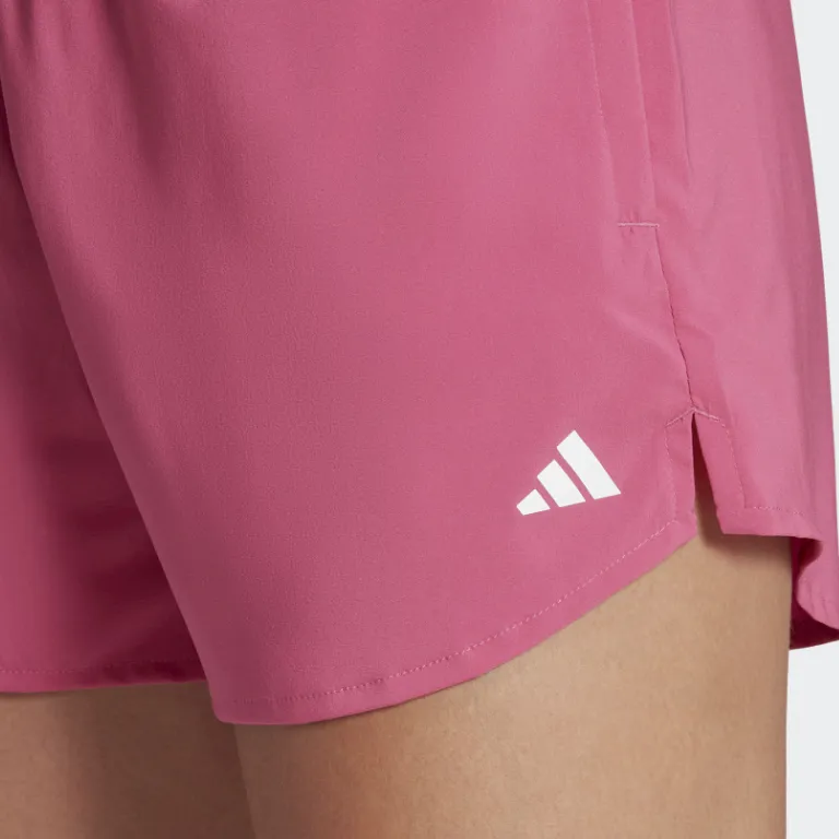 Adidas AEROREADY Casual Shorts Women's Pink-4