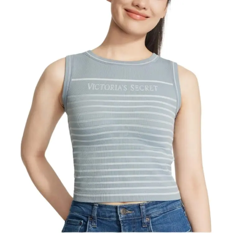 Victoria's Secret Tank Top Women's Gray-1