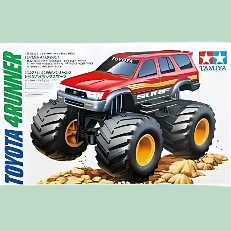 Tamiya Big Foot Vehicle TOYOTA 4 RUNNER Model Kits-2