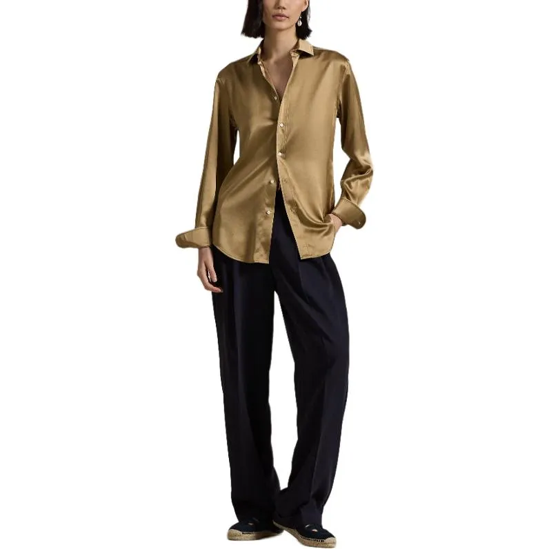 Polo Ralph Lauren Satin Charmeuse Shirt-1
