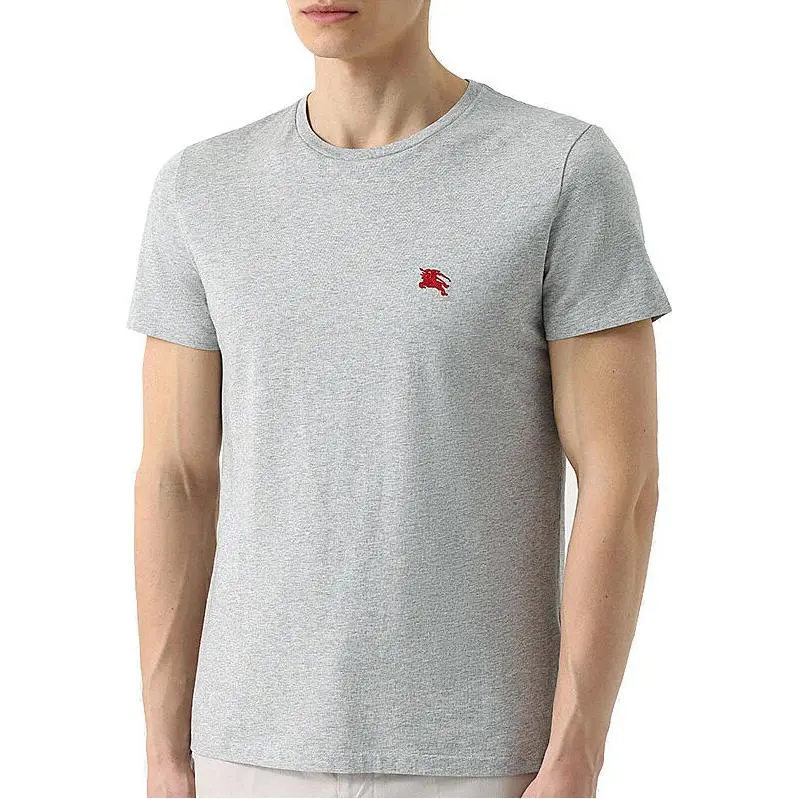 Burberry T Shirts Men Gray-4