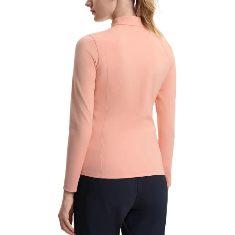 FILA Raglan Sleeve T Shirt Women's Small Peach Red-4