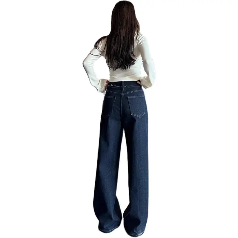 EKOOL Jeans Women's Navy Blue-1