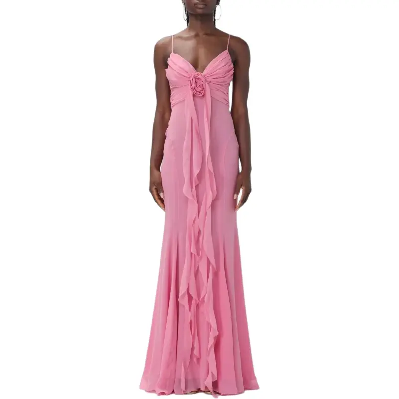 Blumarine SS24 Slip Dresses Women's Rose Pink-2