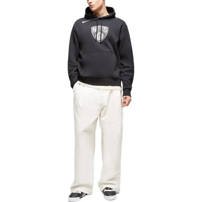 Nike Brooklyn Nets Club Men's Nike Nba Pullover Hoodie-2