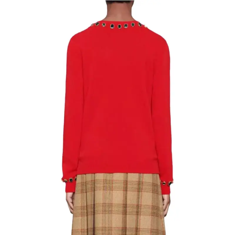 GUCCI Sweaters Women's Red-3