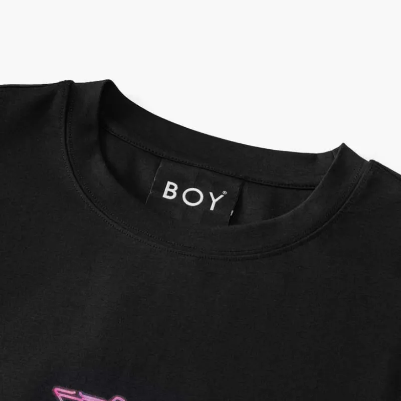 Boy London Short Sleeved Dress Women's Black-3