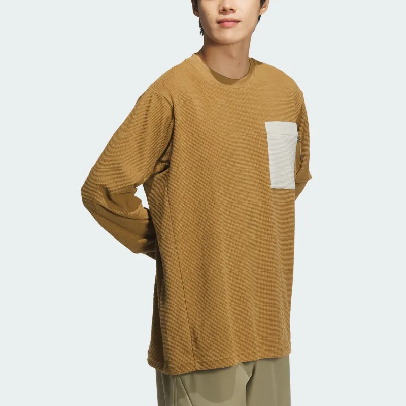 Adidas FW24 M TRANS TEE T Shirt Men's Desert Brown-2