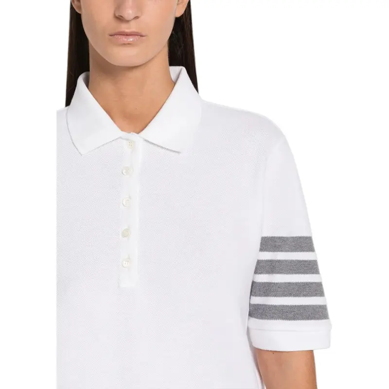 THOM BROWNE· Polo Shirt Women's White-3