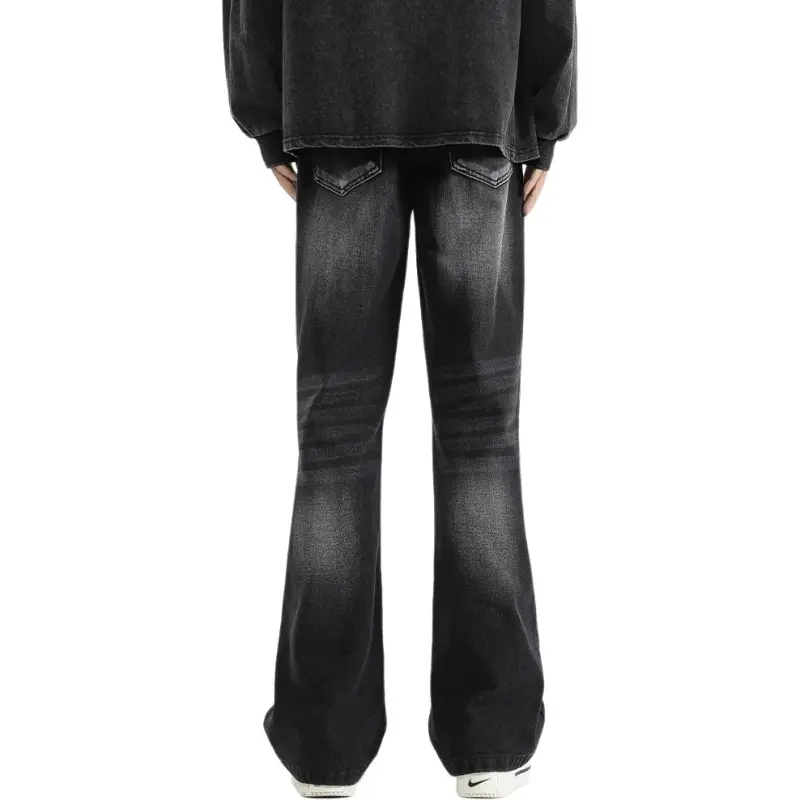 IJRJ Jeans Unisex Black Gray-4