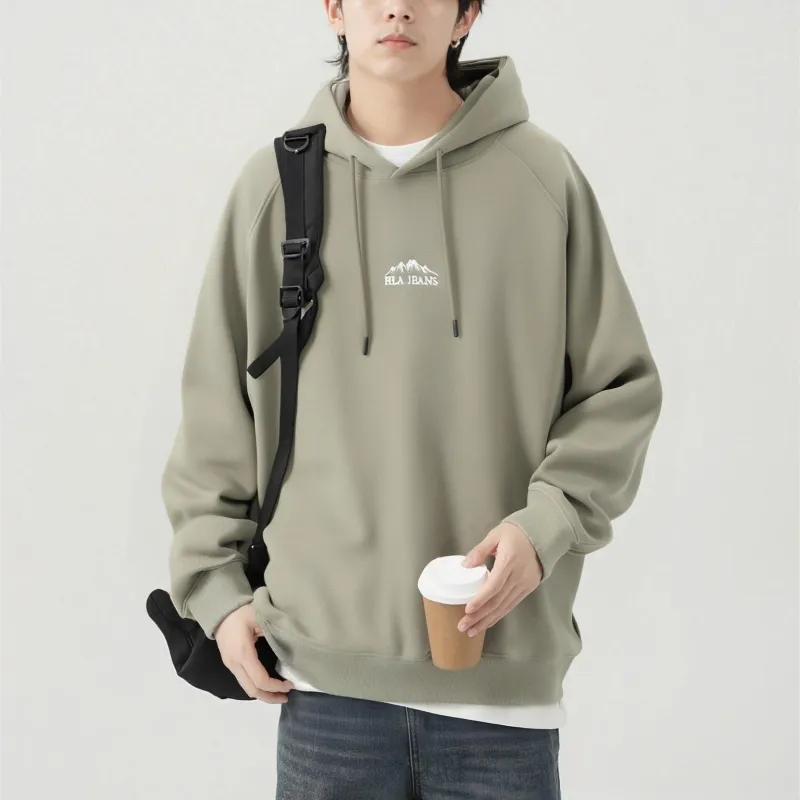 HLA JEANS Sweatshirt Men's Medium Green-4