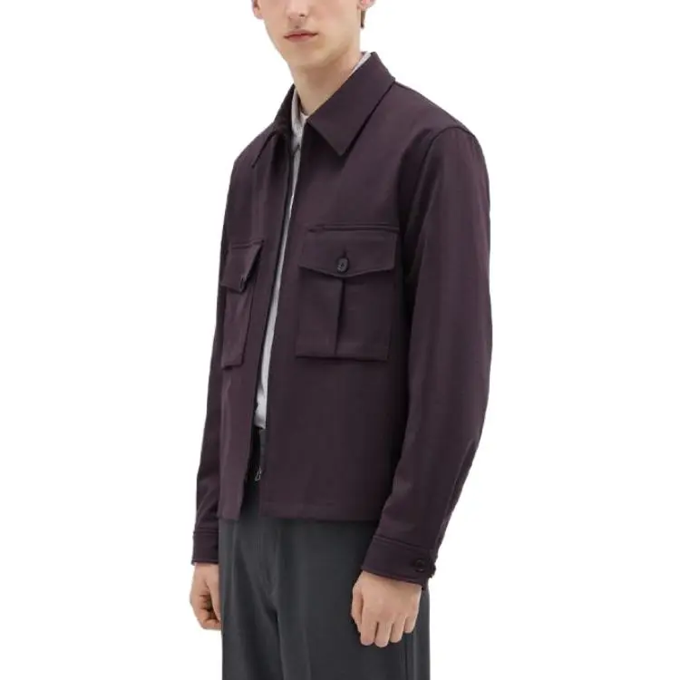THEORY Jacket Men's Eggplant Purple-1