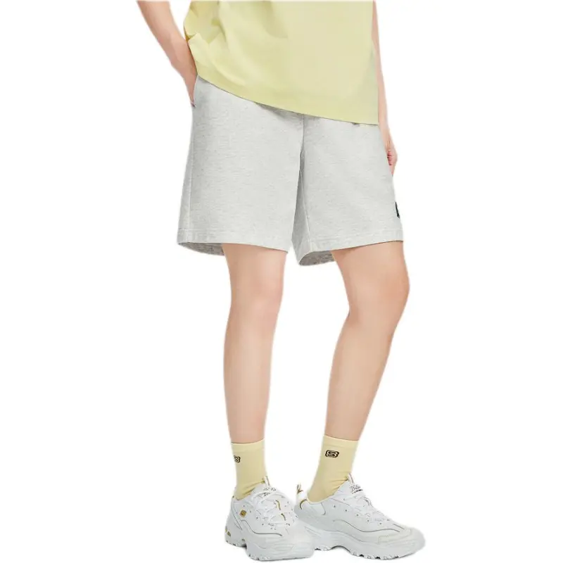 Skechers Casual Shorts Women's Light Heather Gray-2
