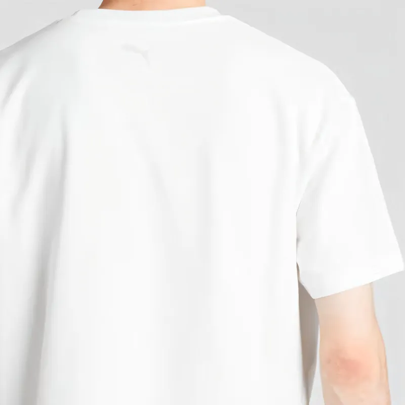 PUMA ESSEMB T Shirt Men's PUMA White-4