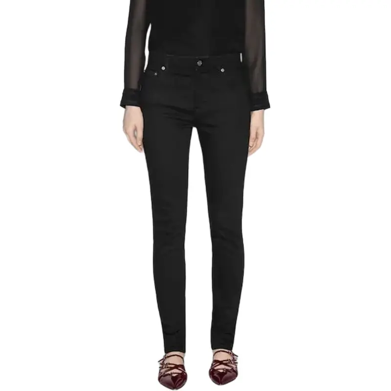 GUCCI Logo-patch Jeans-4