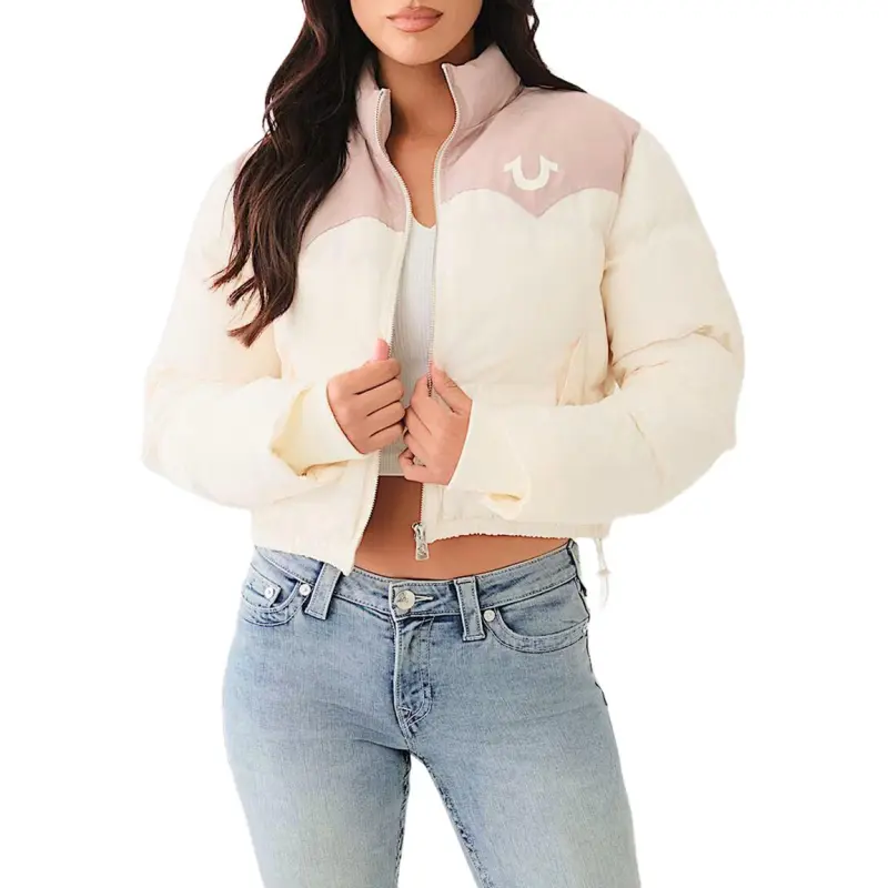 TRUE RELIGION Jackets & Coats Women's White-1