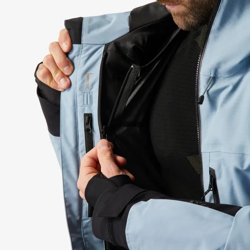 DECATHLON Ski Top Men's Light Blue-2