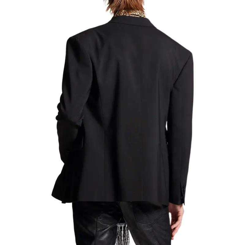 DSQUARED 2 Double Breasted Long Sleeved Blazer-5