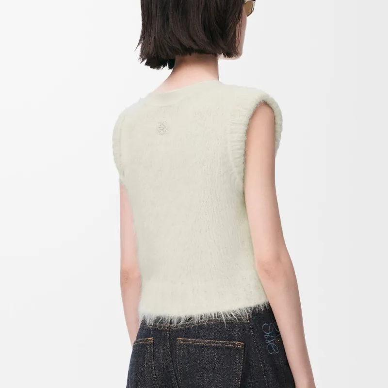 LOEWE Tank Tops Women's White-4